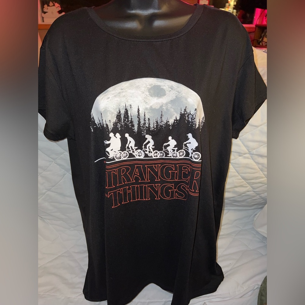 Stranger Things Scoop Neck T-Shirt